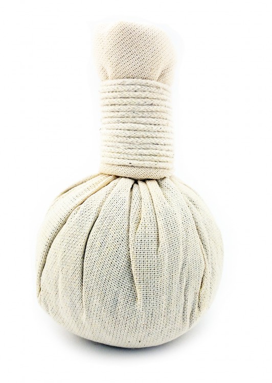 Травяные мешочки для массажа тела "Тайский Массаж" 190гр, d - 9см, 2шт